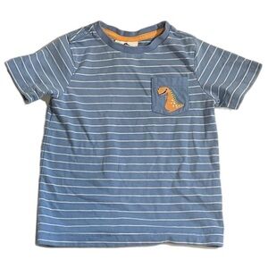 Tommy Bahama Striped Dinosaur Pocket Tee Size 18 Months‎